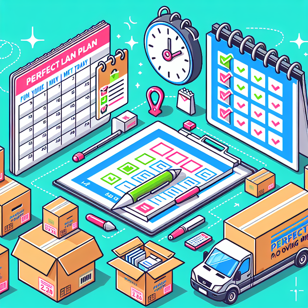 Slik Skaper Du Den Perfekte Flytteplanen for En Stressfri Flytting