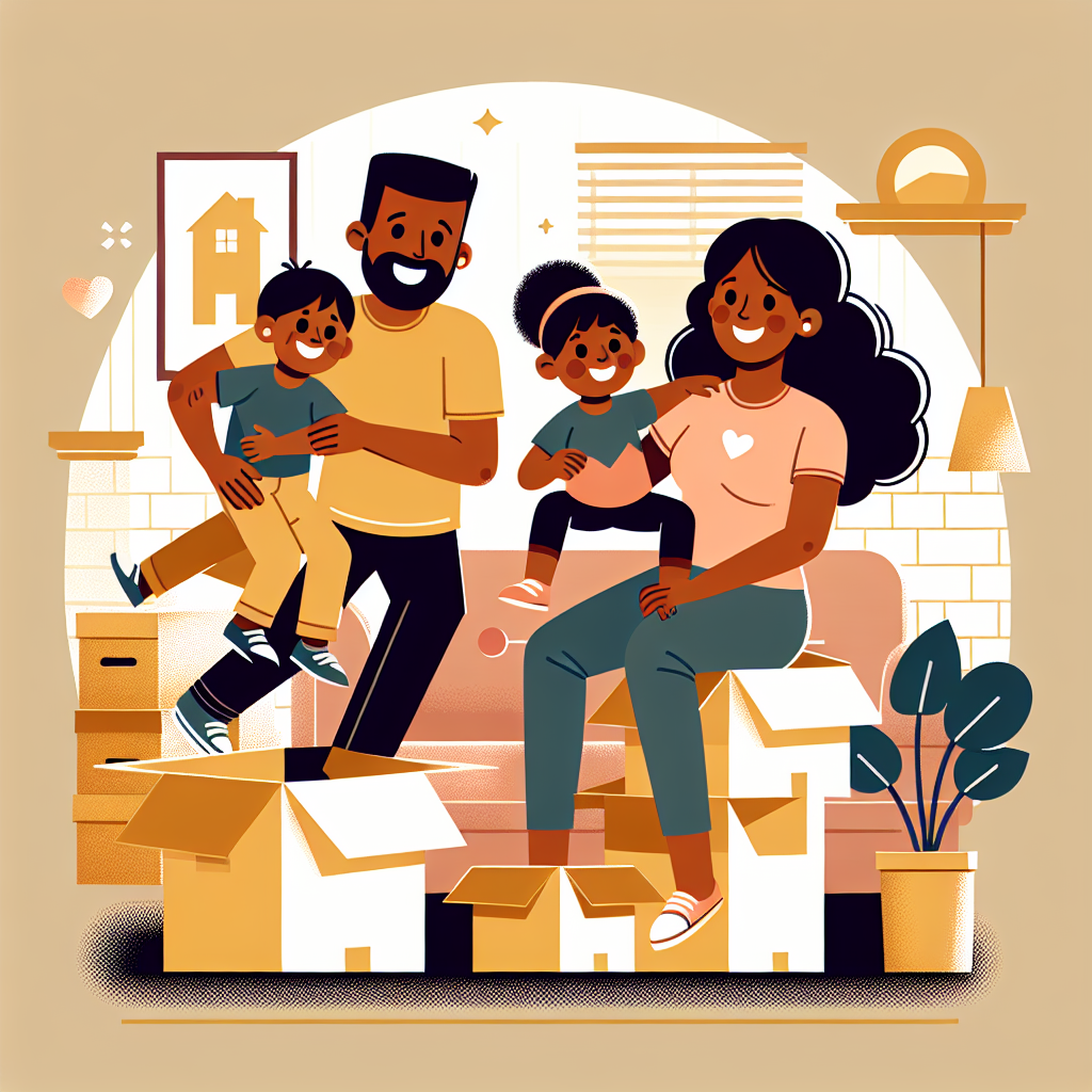 Små føtter, store forandringer: Slik gjør du flyttingen med barn til en positiv opplevelse