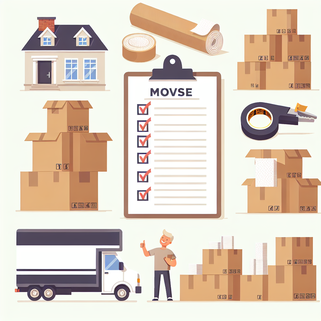 Din ultimate sjekkliste for en stressfri flytting