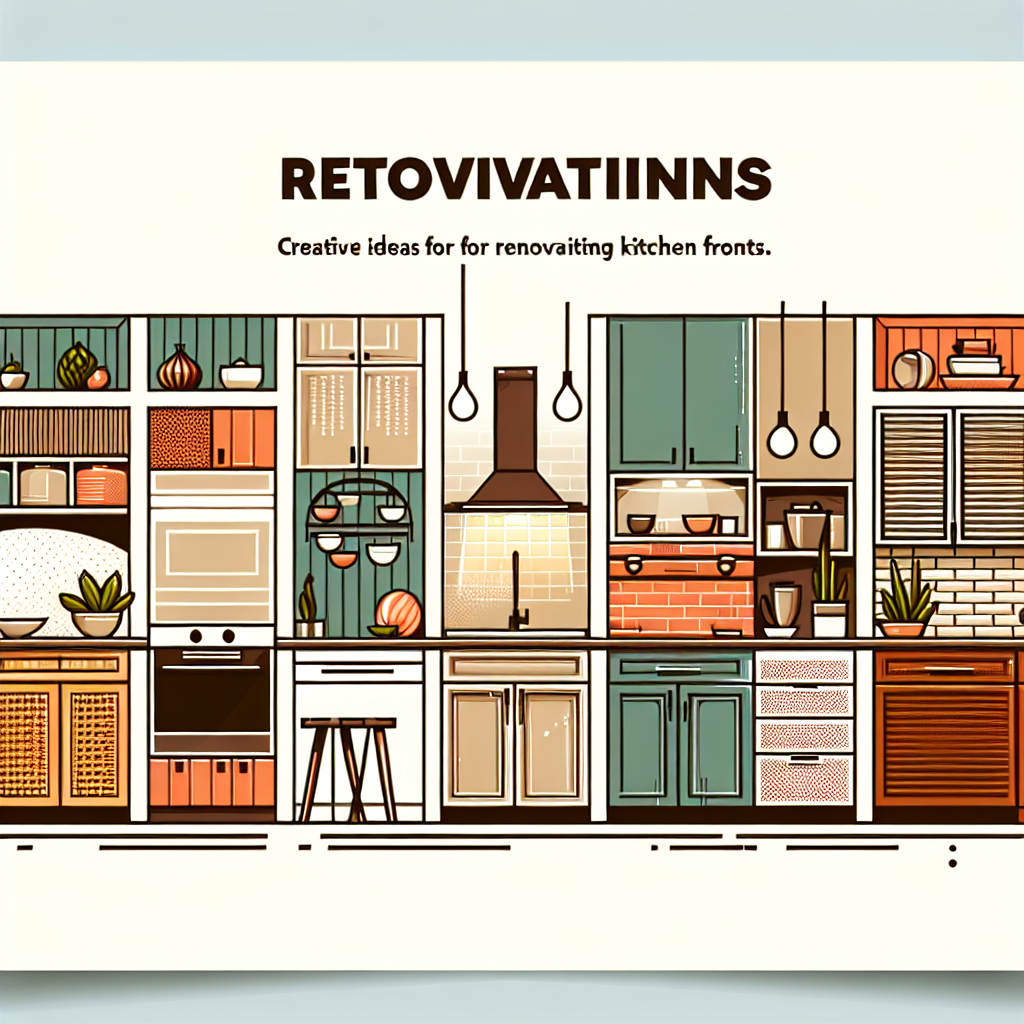 Gi Kjøkkenet Liv: Kreative Ideer for Oppussing av Kjøkkenfronter