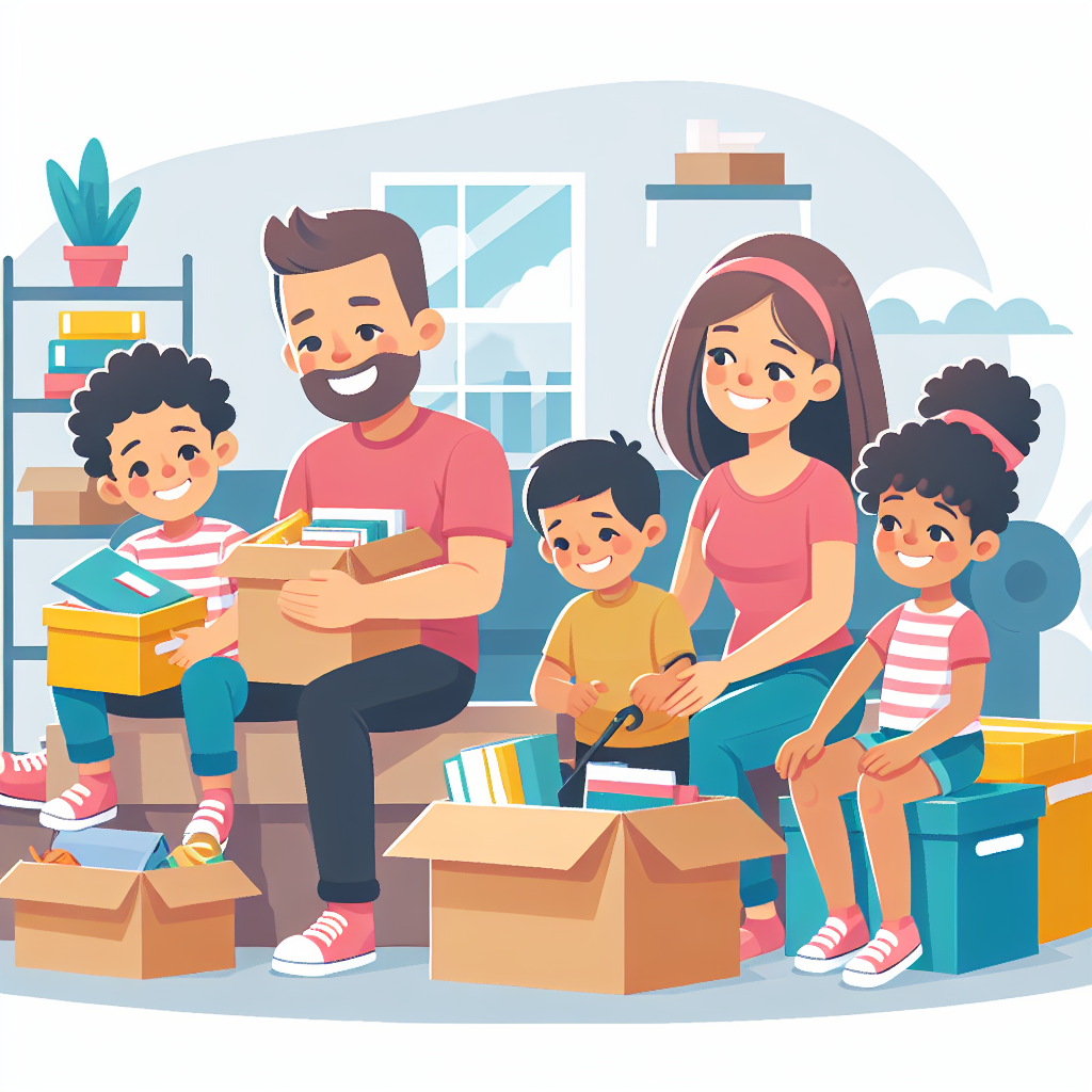 En smidig overgang: Hvordan flytte med barn uten stress