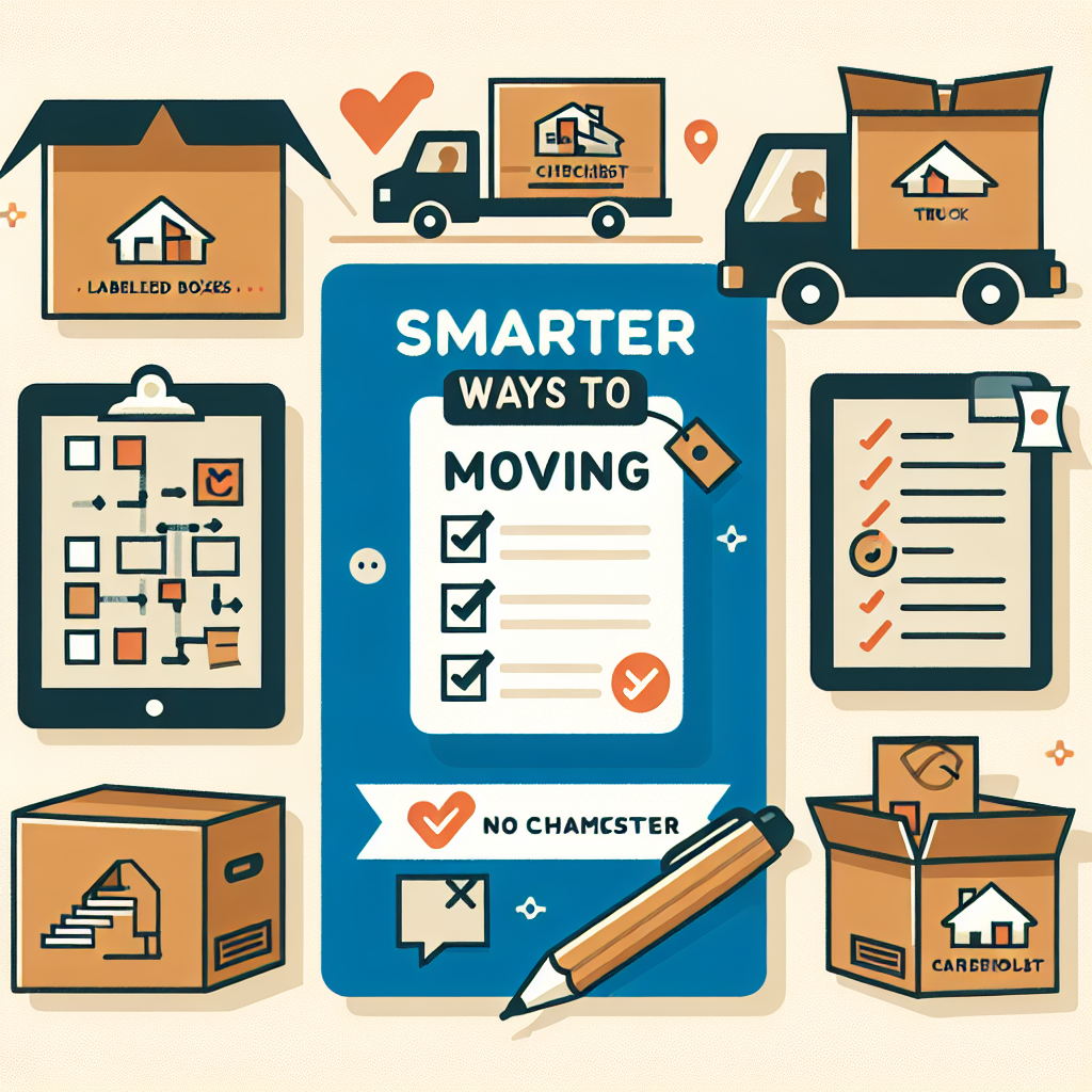 Smartere Måter å Organisere Flyttingen På