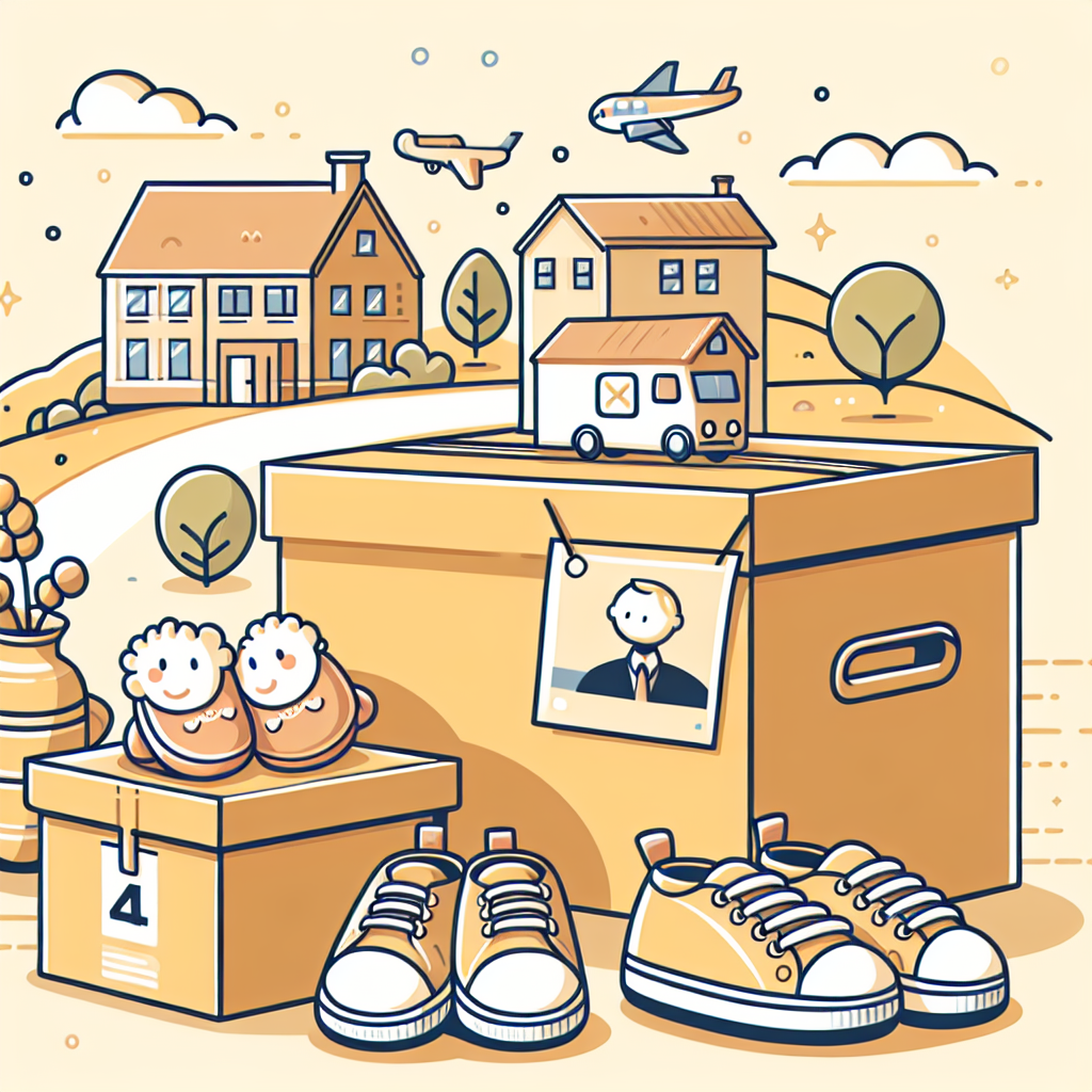 Små føtter i nye omgivelser: Tips for en stressfri flytting med barn