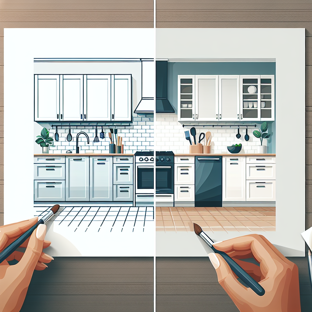 Forvandlingen av kjøkkenet: Slik puster du nytt liv i kjøkkenfronter