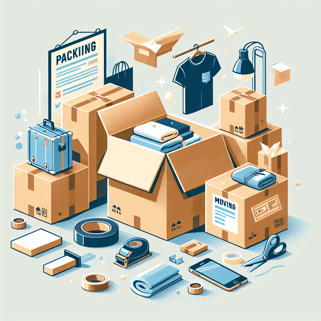 De Beste Tipsene for Enkel og Effektiv Pakking ved Flytting